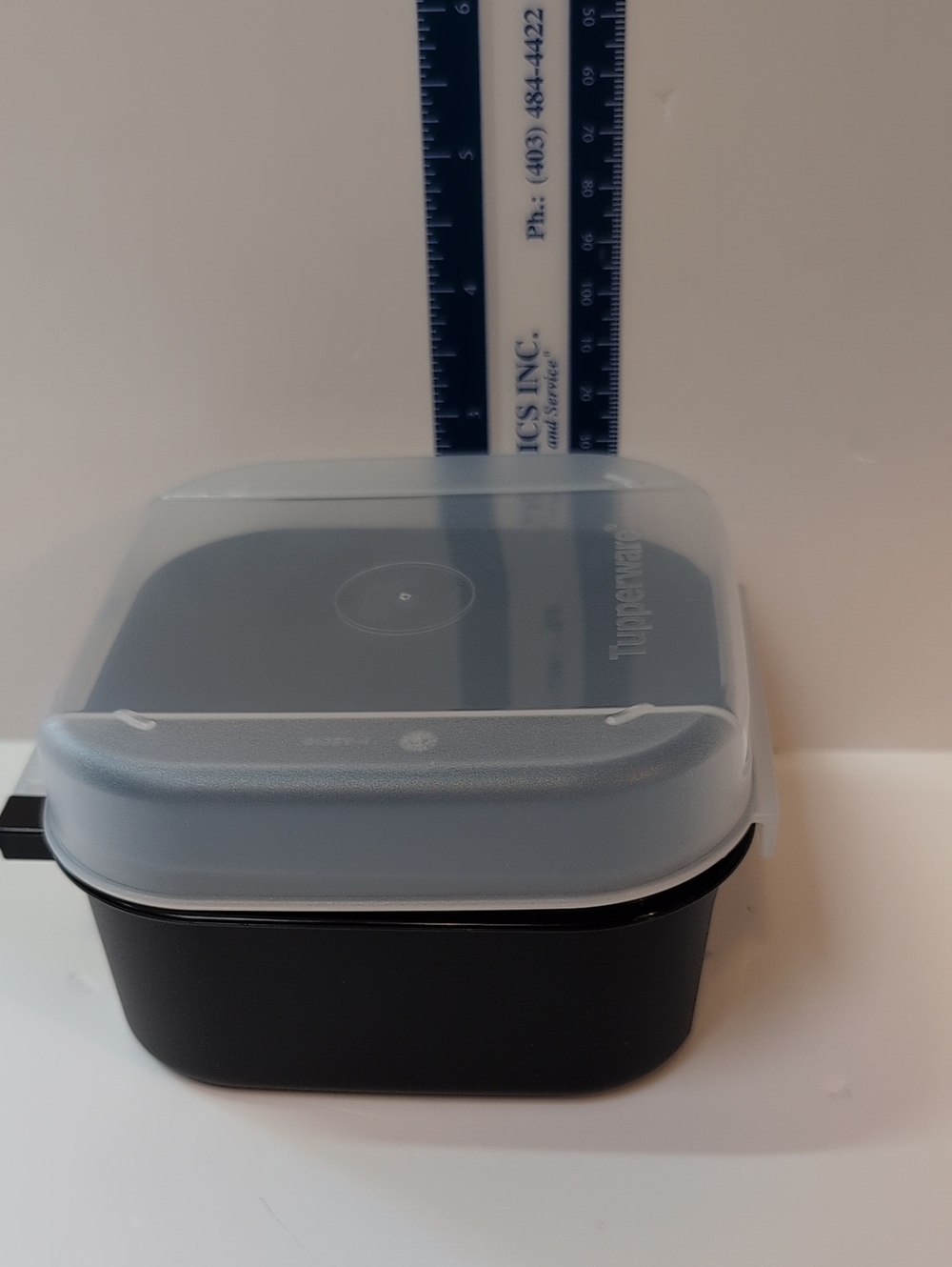 Tupperware®️ Signature Line Mini Square Hinged Container - Picture 7 of 7